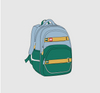 Blue School Bag