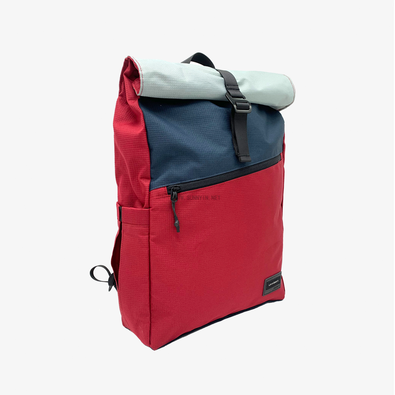 Foldable Backpack Claret-red