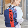 Spring and summer contrast color monogram printing casual lovers bag backpack
