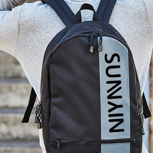 Spring and summer contrast color monogram printing casual lovers bag backpack
